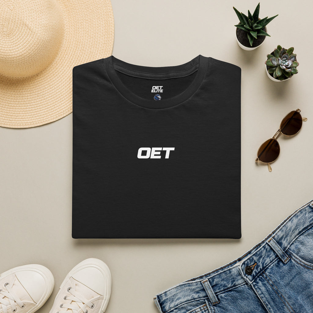 T-Shirt — Minimal 'OET' Logo Tee | Casual Streetwear, Everyday Comfortable
