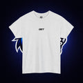 Minimalist 'OET' Graphic Tee — Small Chest Logo Casual Shirt