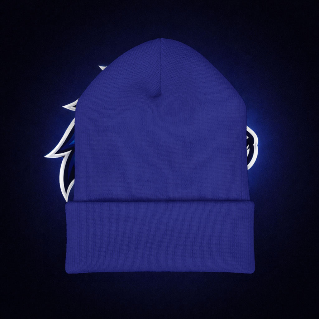 Embroidered ‘OET ELITE’ Cuffed Beanie — Classic Knit Winter Hat