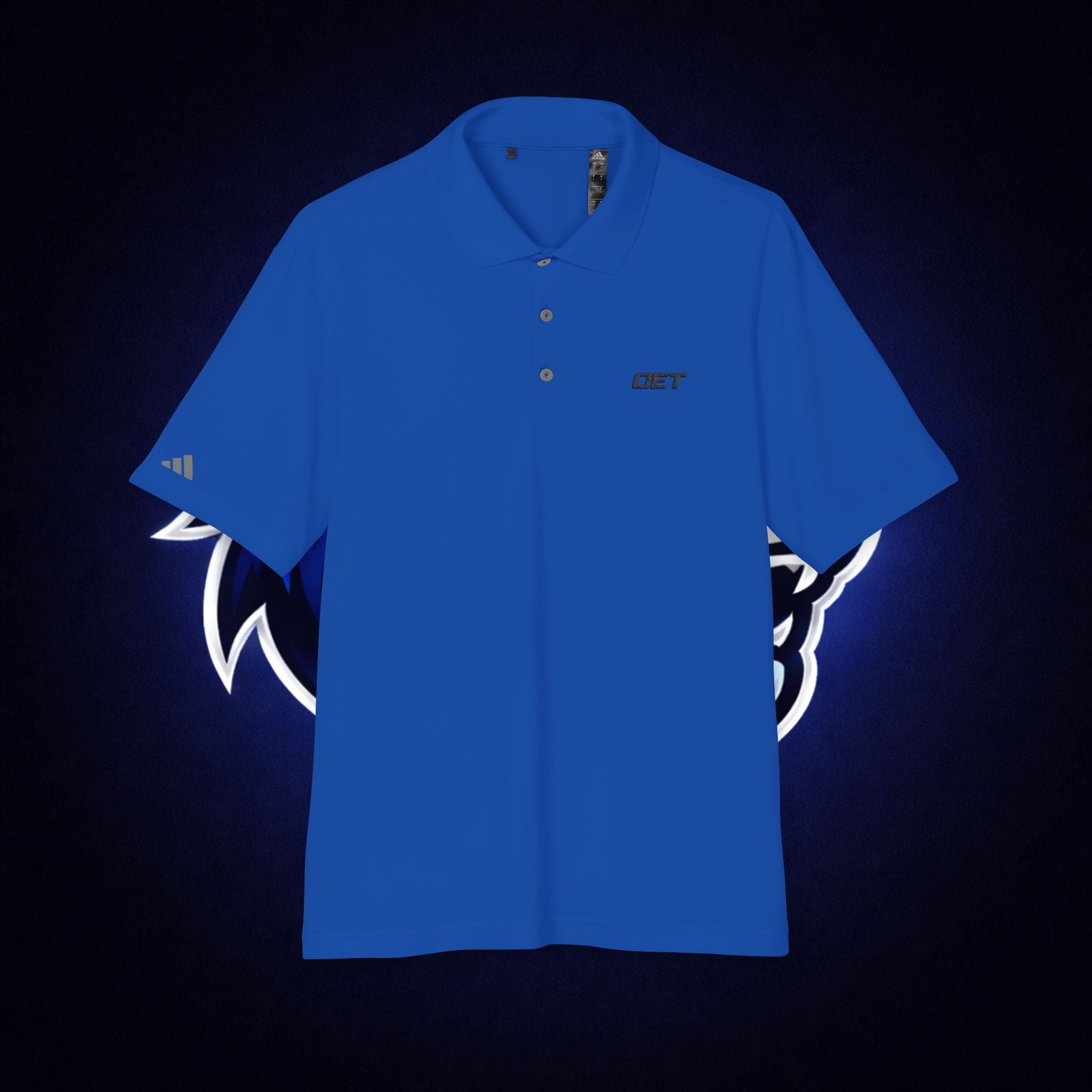 Performance Polo Shirt — Clean White OET Logo Golf & Casual Workwear