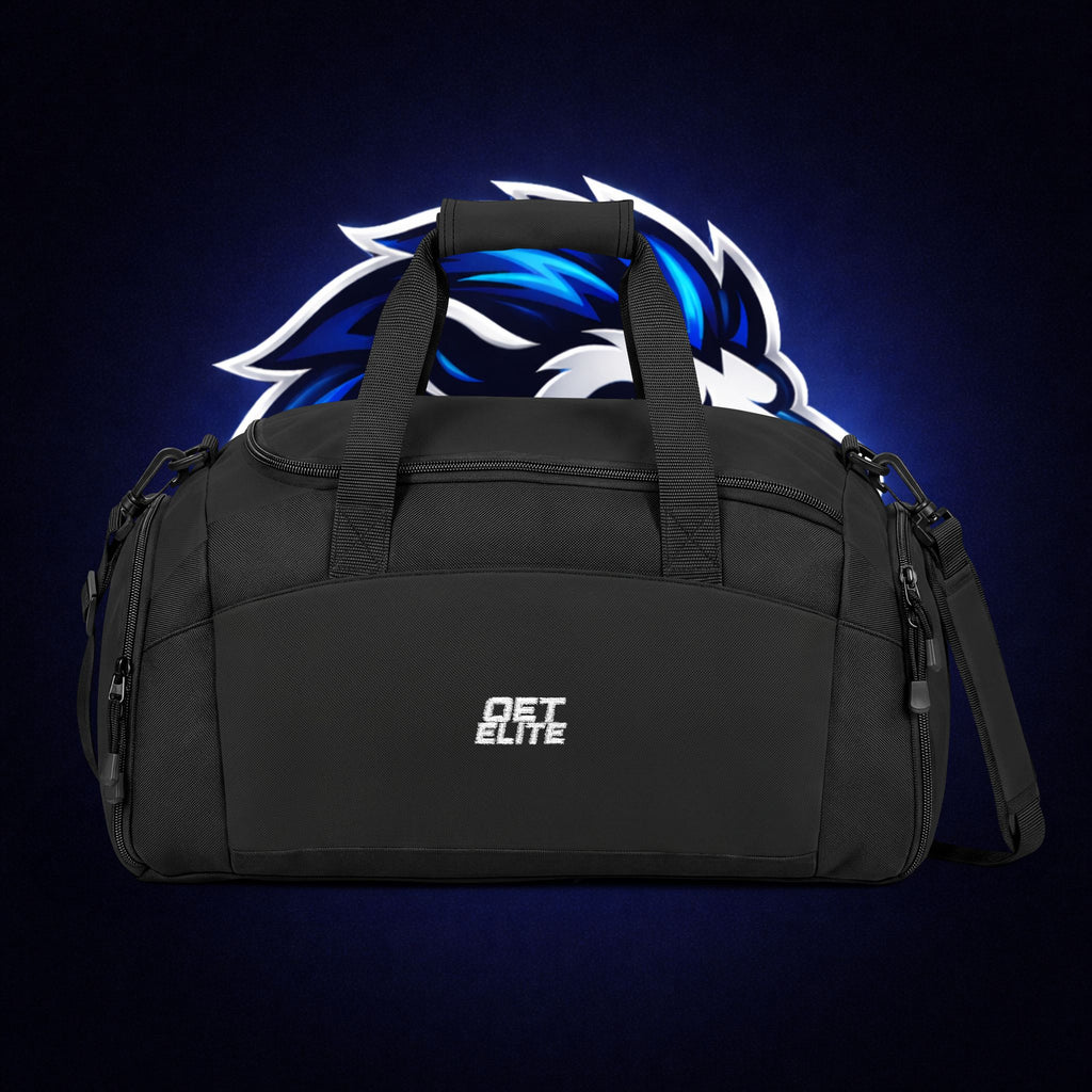 Elite OET Gym Bag — Athletic Duffel with Bold Logo