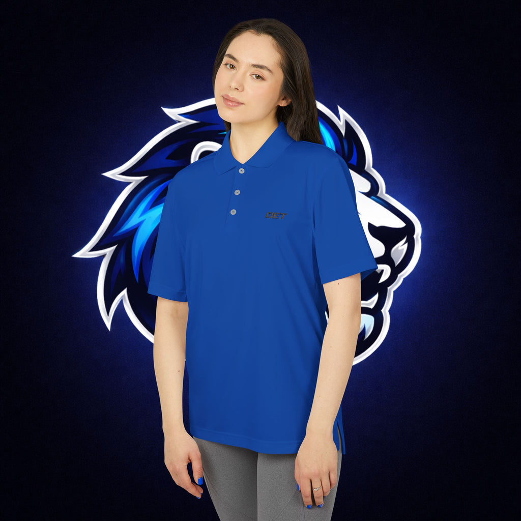 Performance Polo Shirt — Clean White OET Logo Golf & Casual Workwear